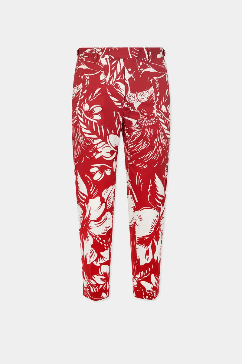 DANCING FLOWERS COTTON PANT - 1