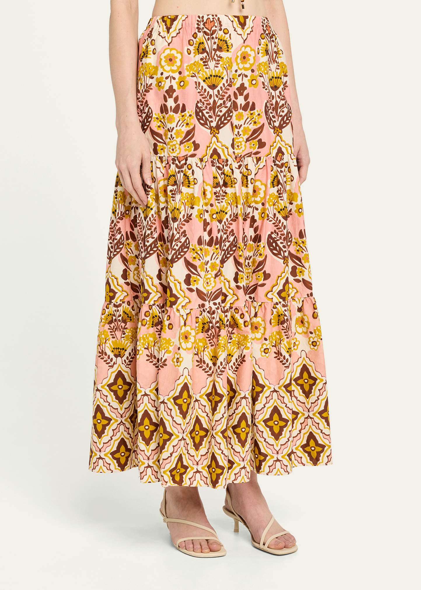 Melanie Tiered Maxi Skirt - 4