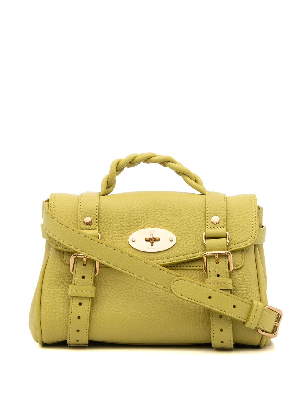 mini Alexa grained satchel bag - 1