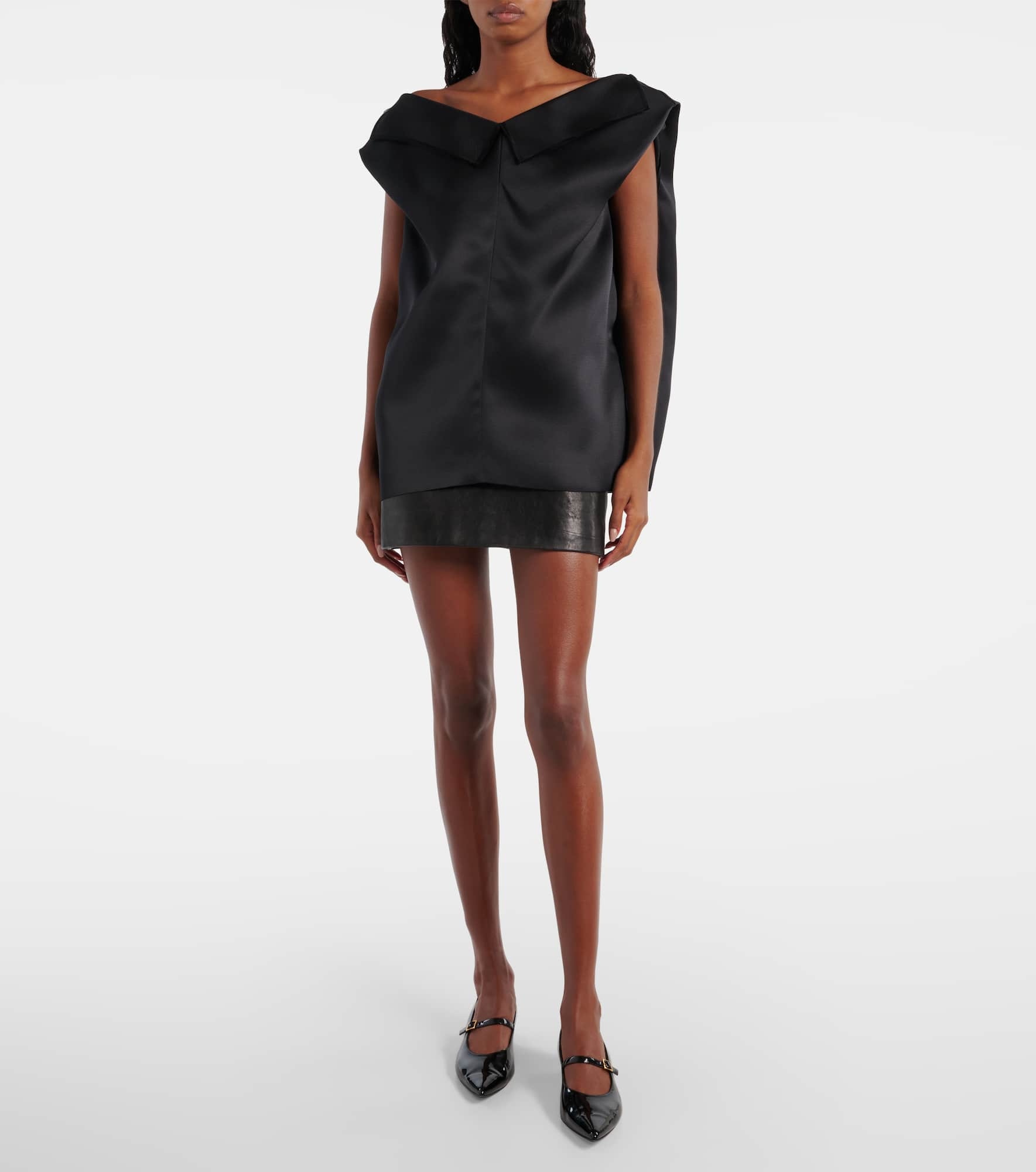 Jett leather miniskirt - 2