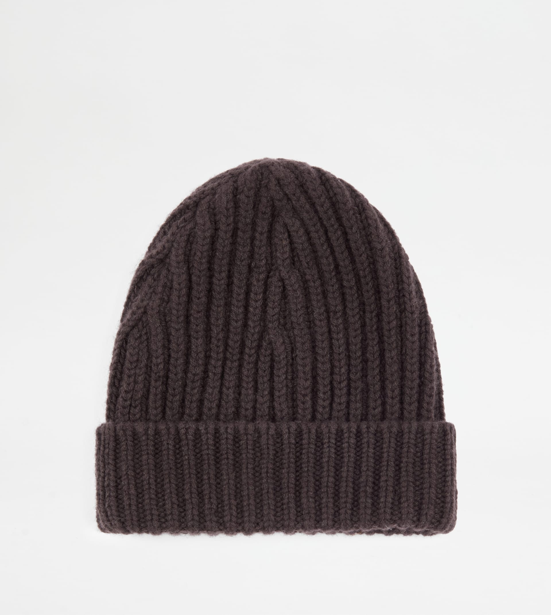 BEANIE IN CASHMERE - BROWN - 2