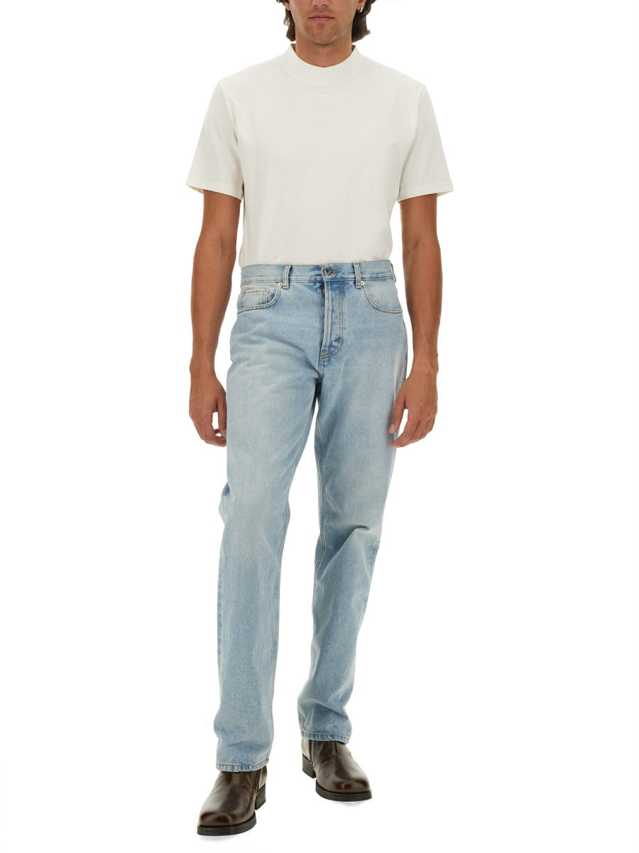 Courreges Men T-Shirt With Logo - 2