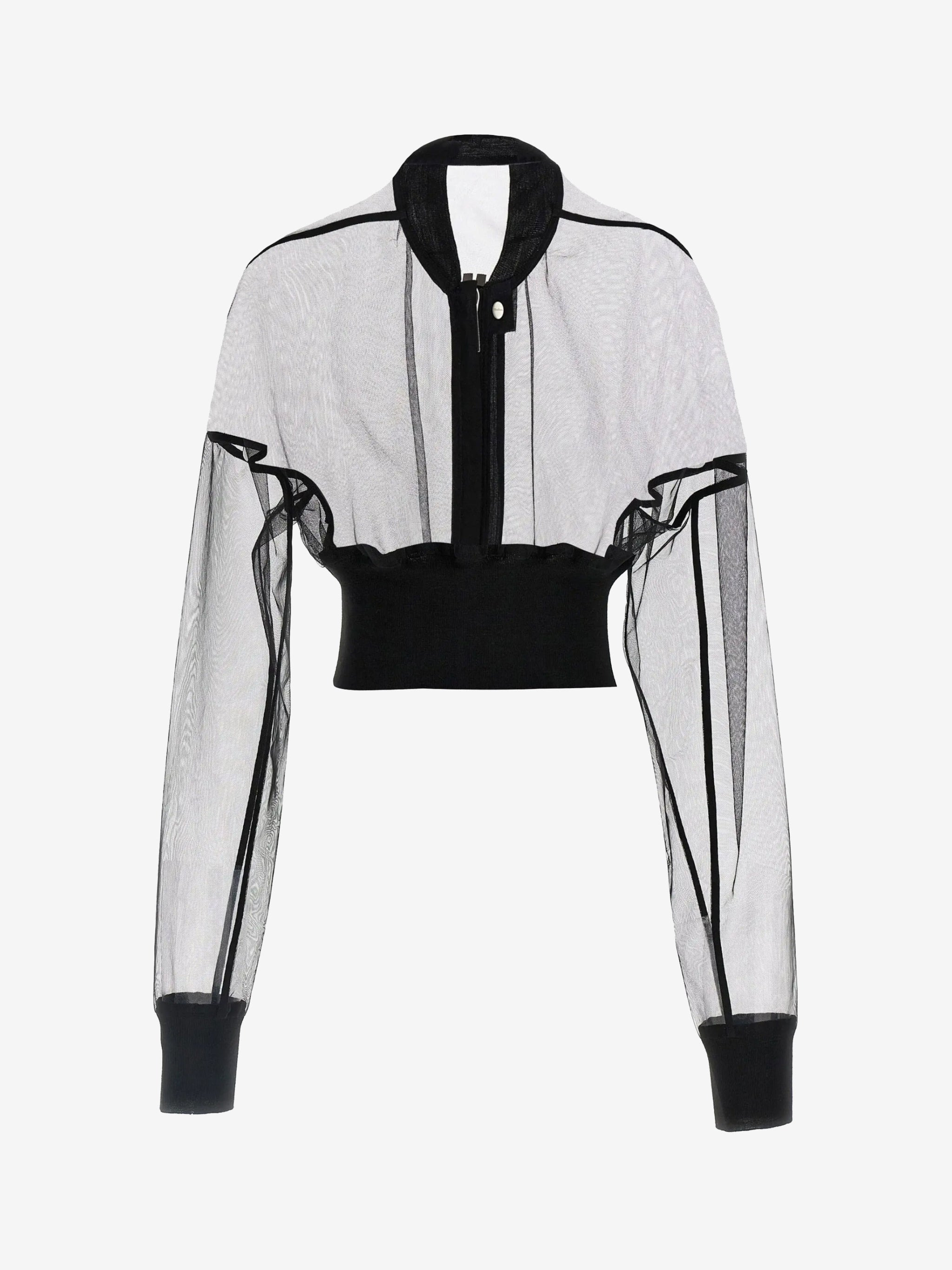 RICK OWENS - Women Bomber Flight Jkt Cropped - 2
