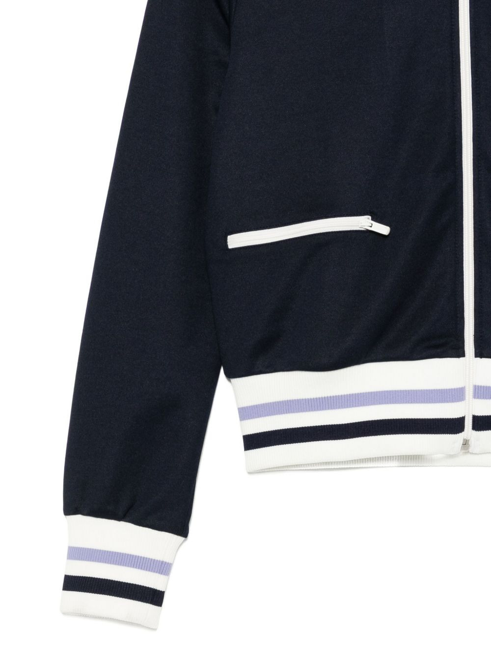 logo-embroidered jacket - 3