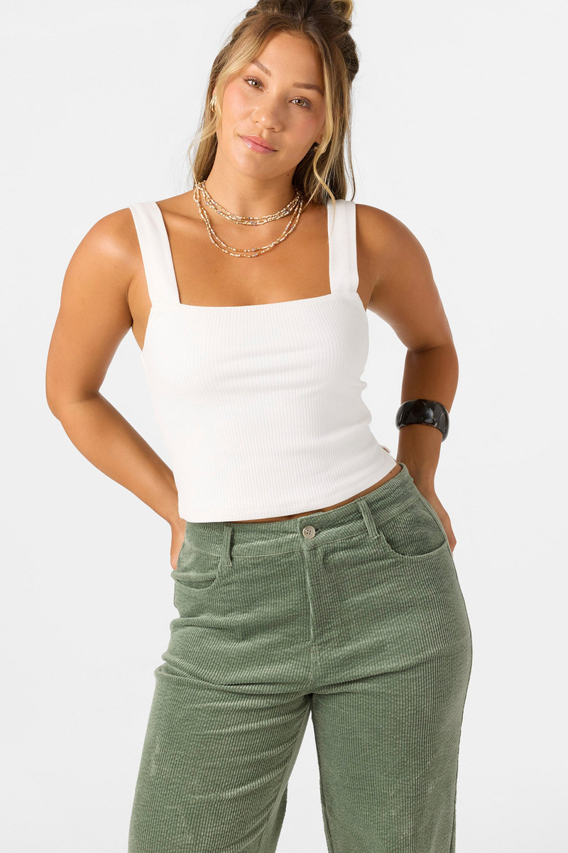 Vanessa Solid Sleeveless Top 1