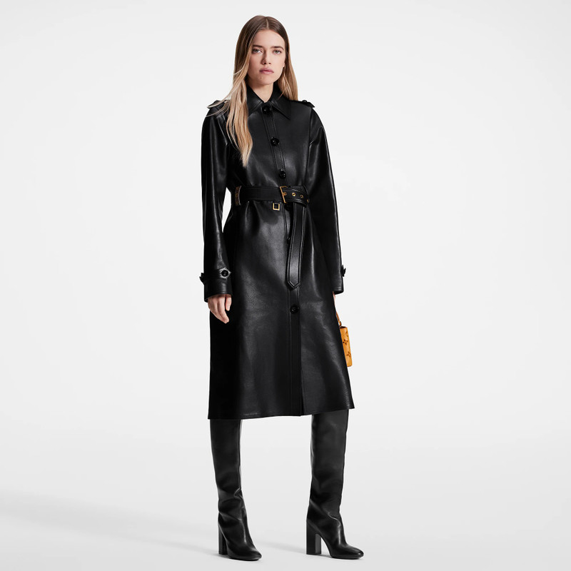 Louis Vuitton Nappa Leather Trench Coat outlook