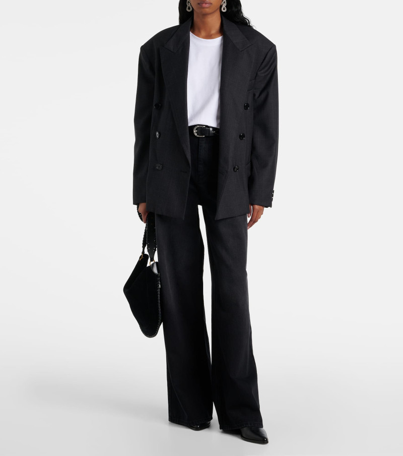 Isabel Marant Lemony wide-leg jeans outlook