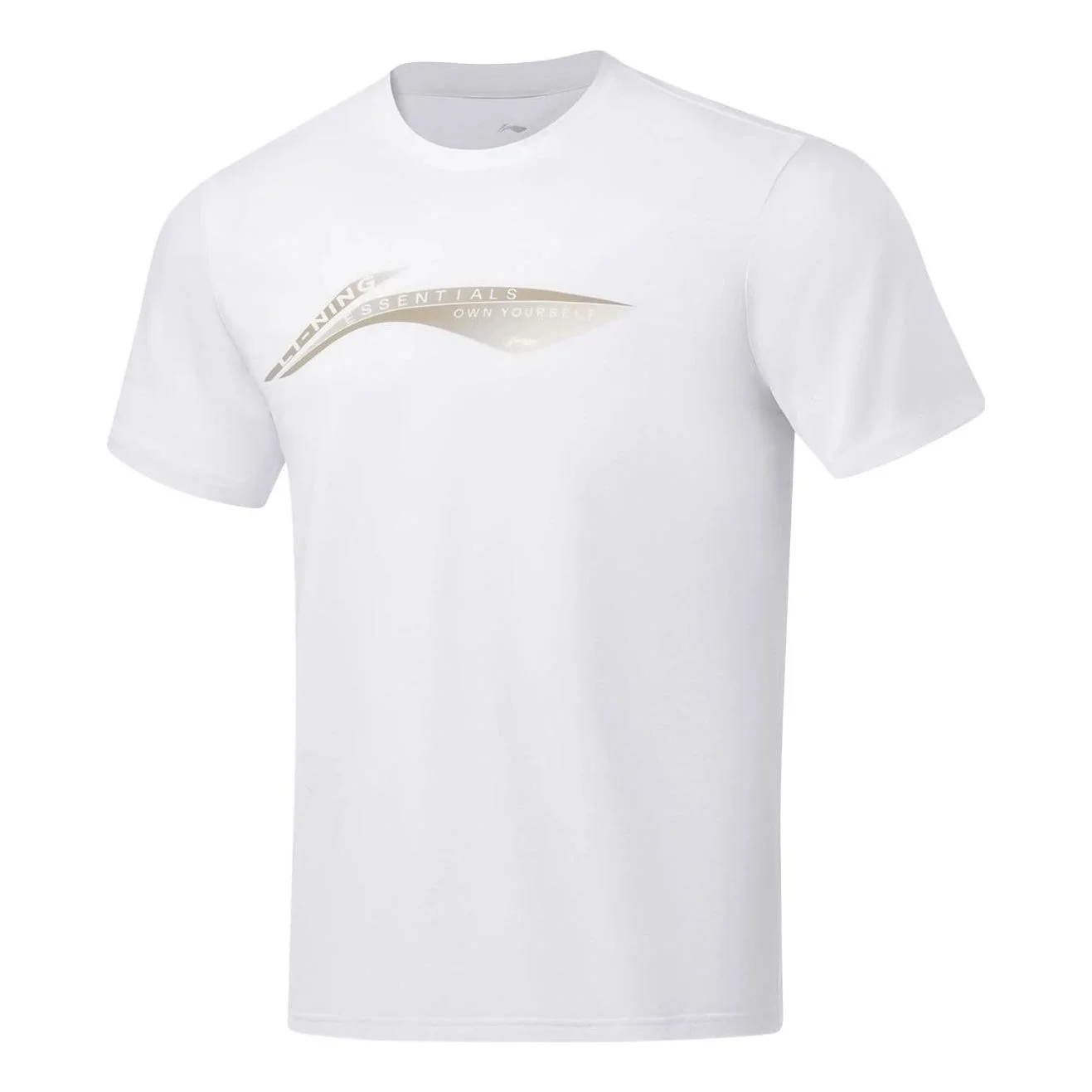 Li-Ning Big Logo Training T-shirt 'White' ATST101-2 - 1