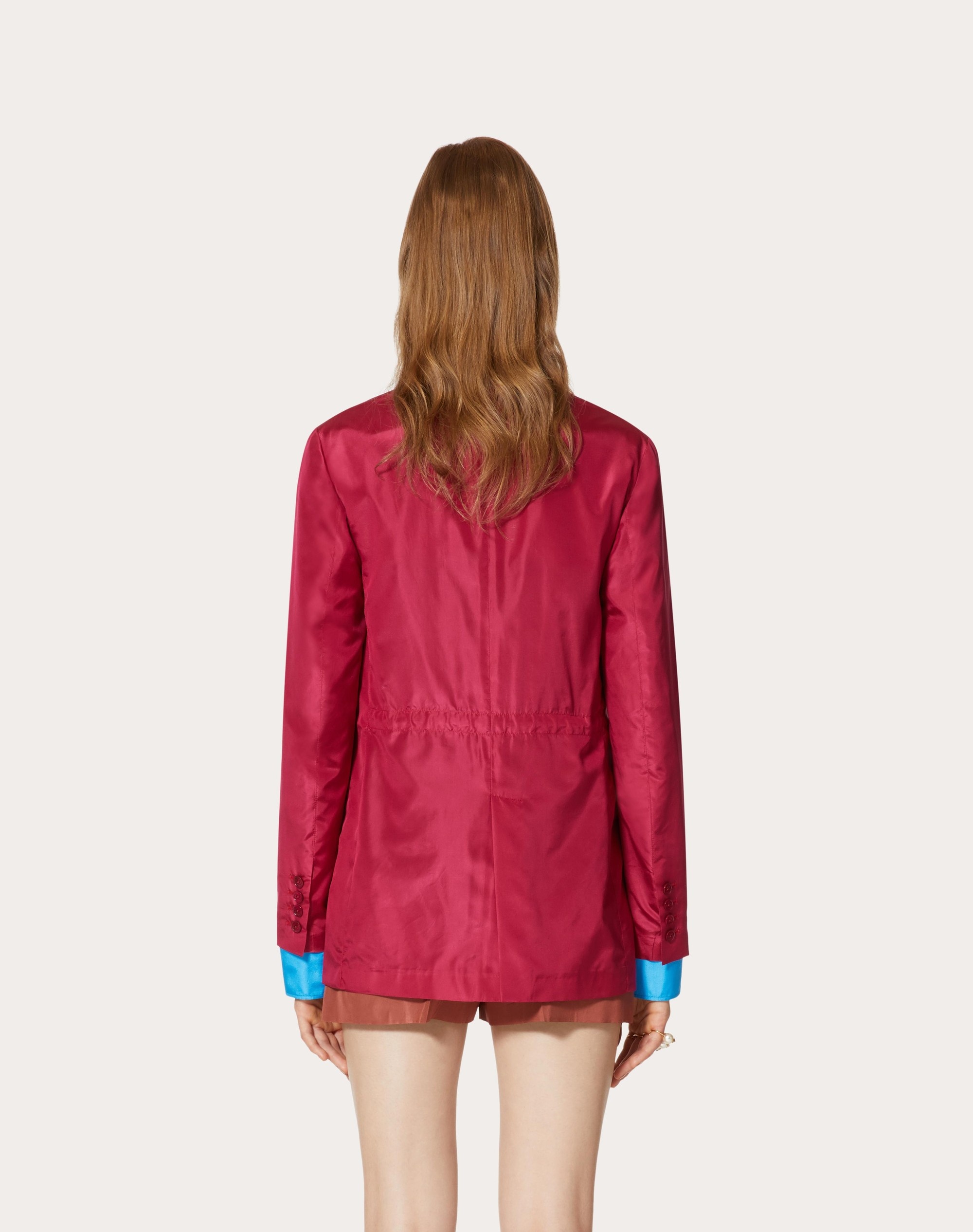 WASHED TAFFETA BLAZER - 4