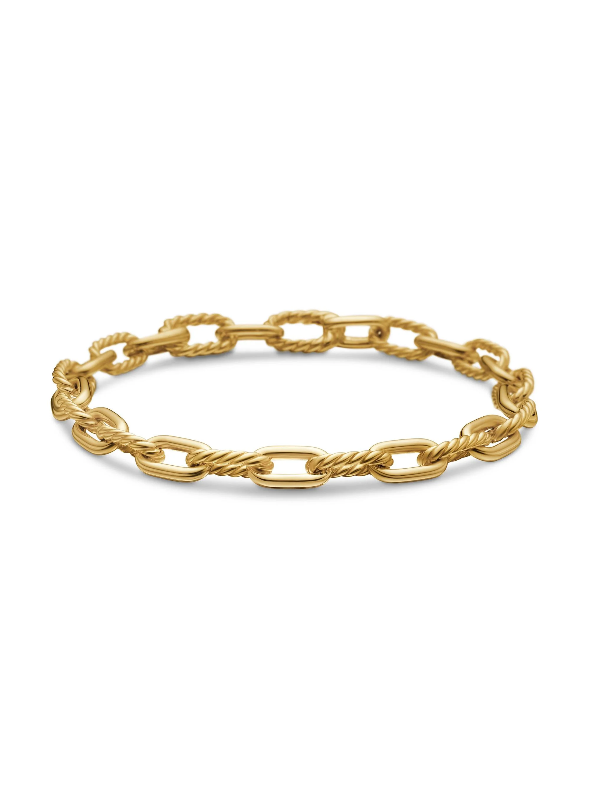 Women's DY Madison Chain Bracelet in 18K Yellow Gold, 6mm - Gold - 1