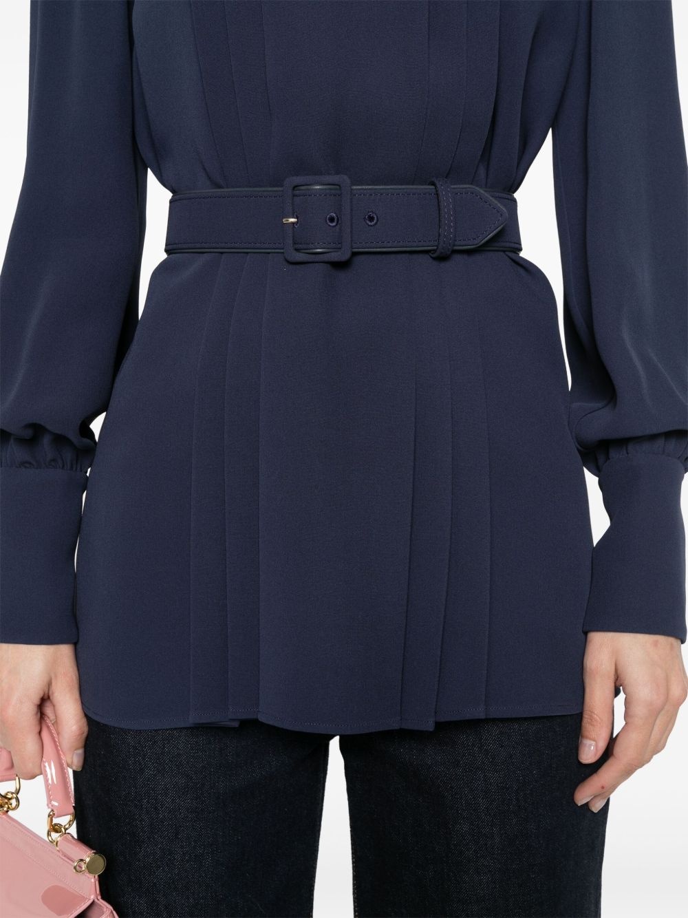 cady belted blouse - 5