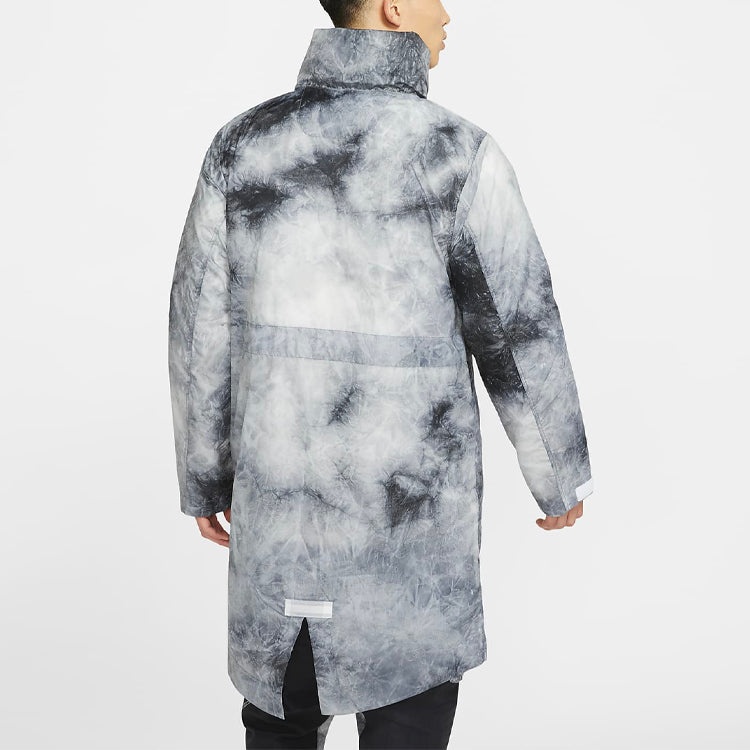 Air Jordan 23 Engineered Printed Parka Jacket 'White gray' CU8624-100 - 4