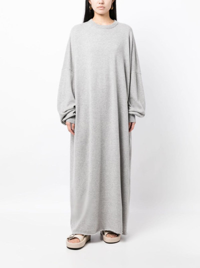 extreme cashmere May mÃ©lange-effect maxi dress outlook