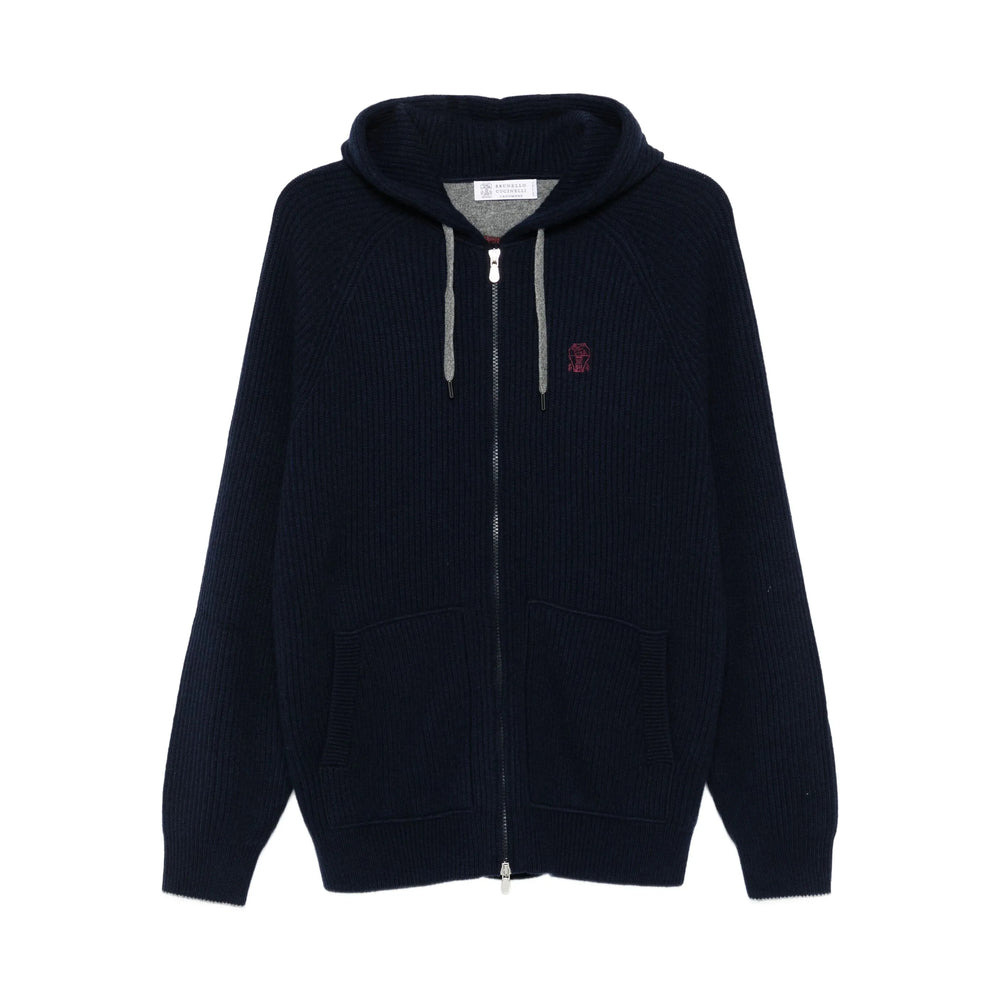 Brunello Cucinelli Blue Sweaters & Knitwear - Cardigans Men - 1