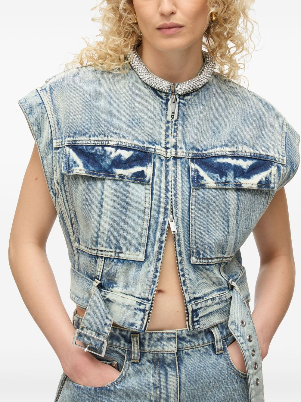 denim vest - 6