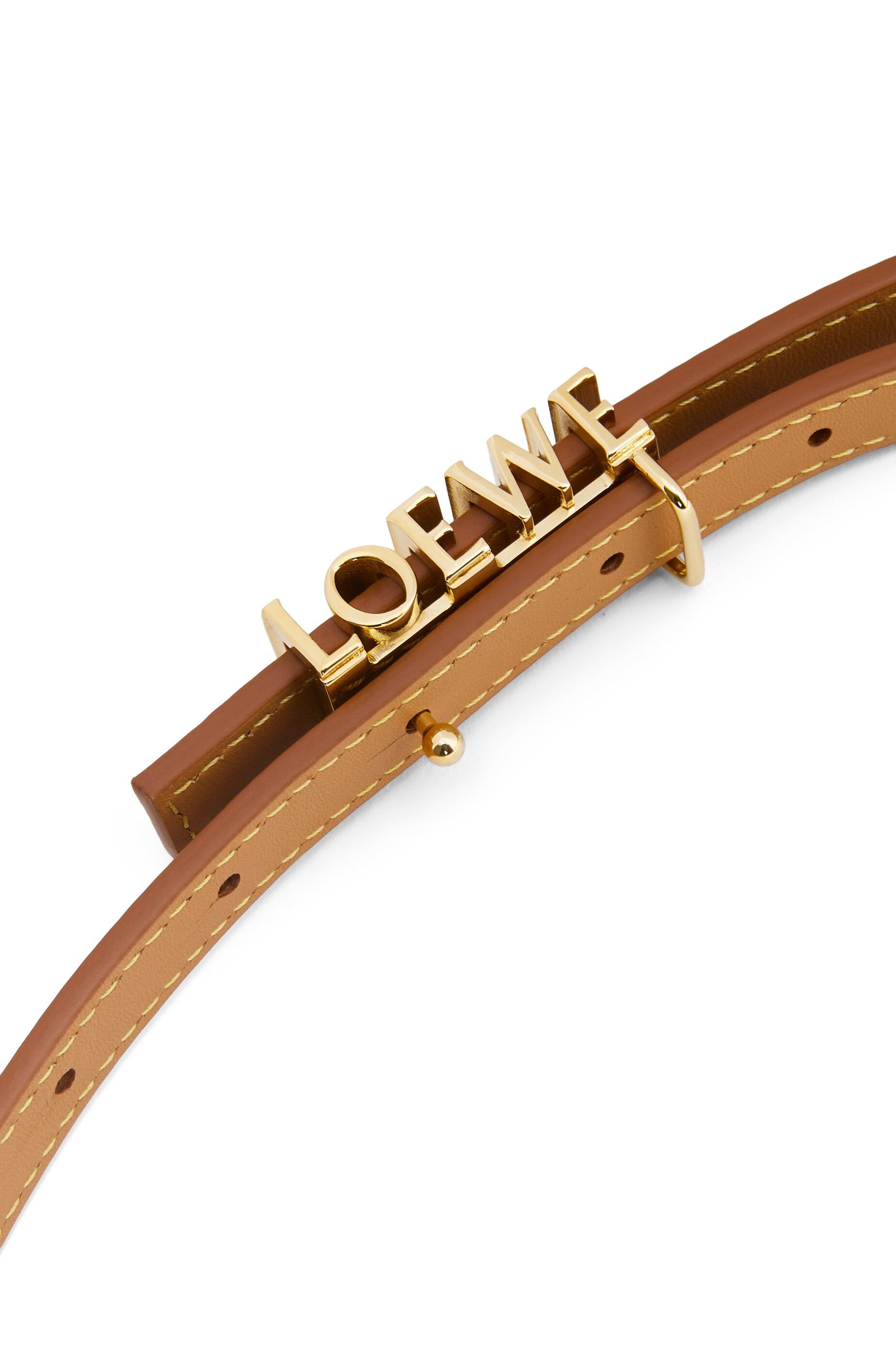 LOEWE graphic belt in classic calfskin - 3