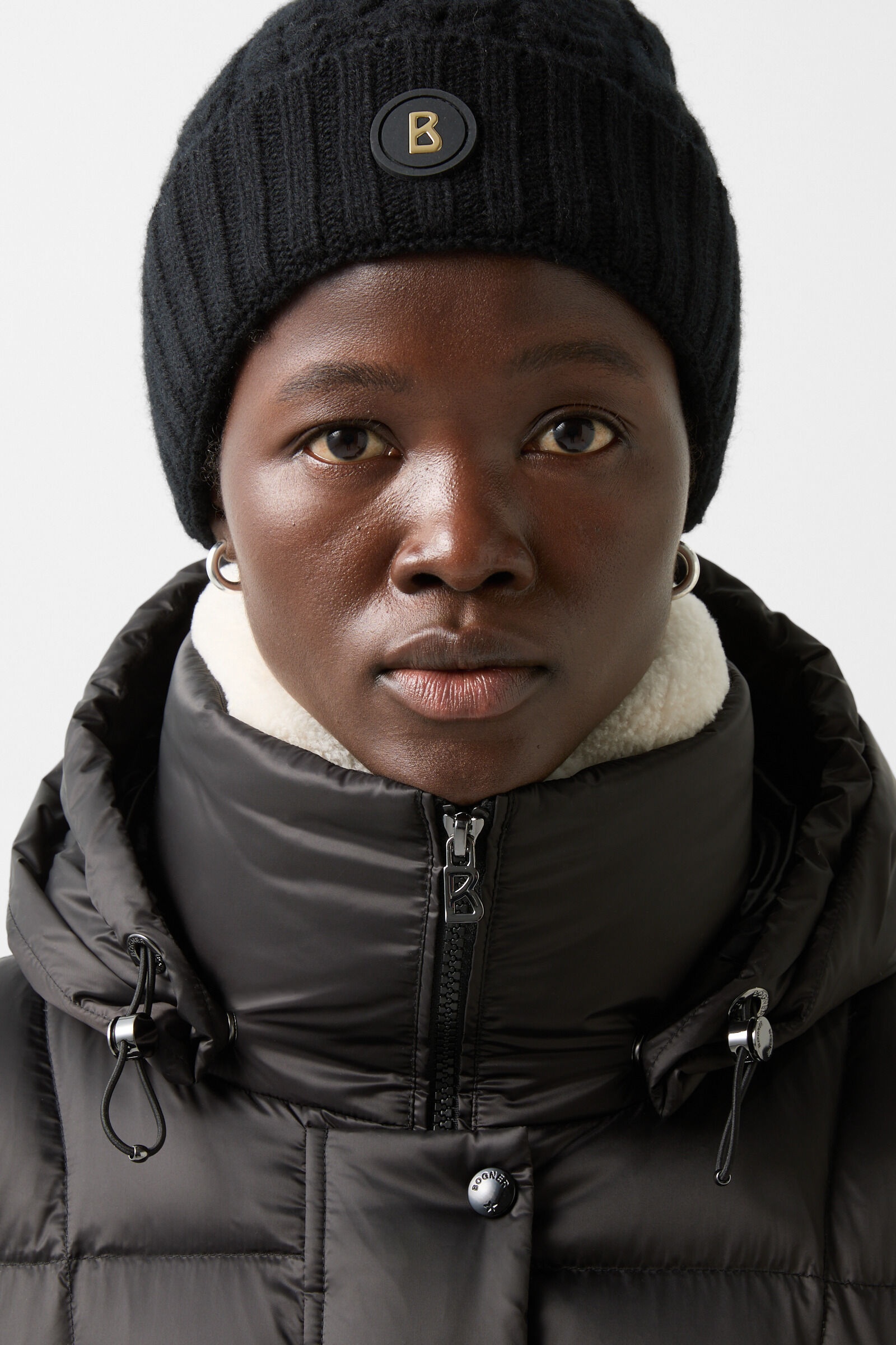 Nicci Down coat in Black - 6