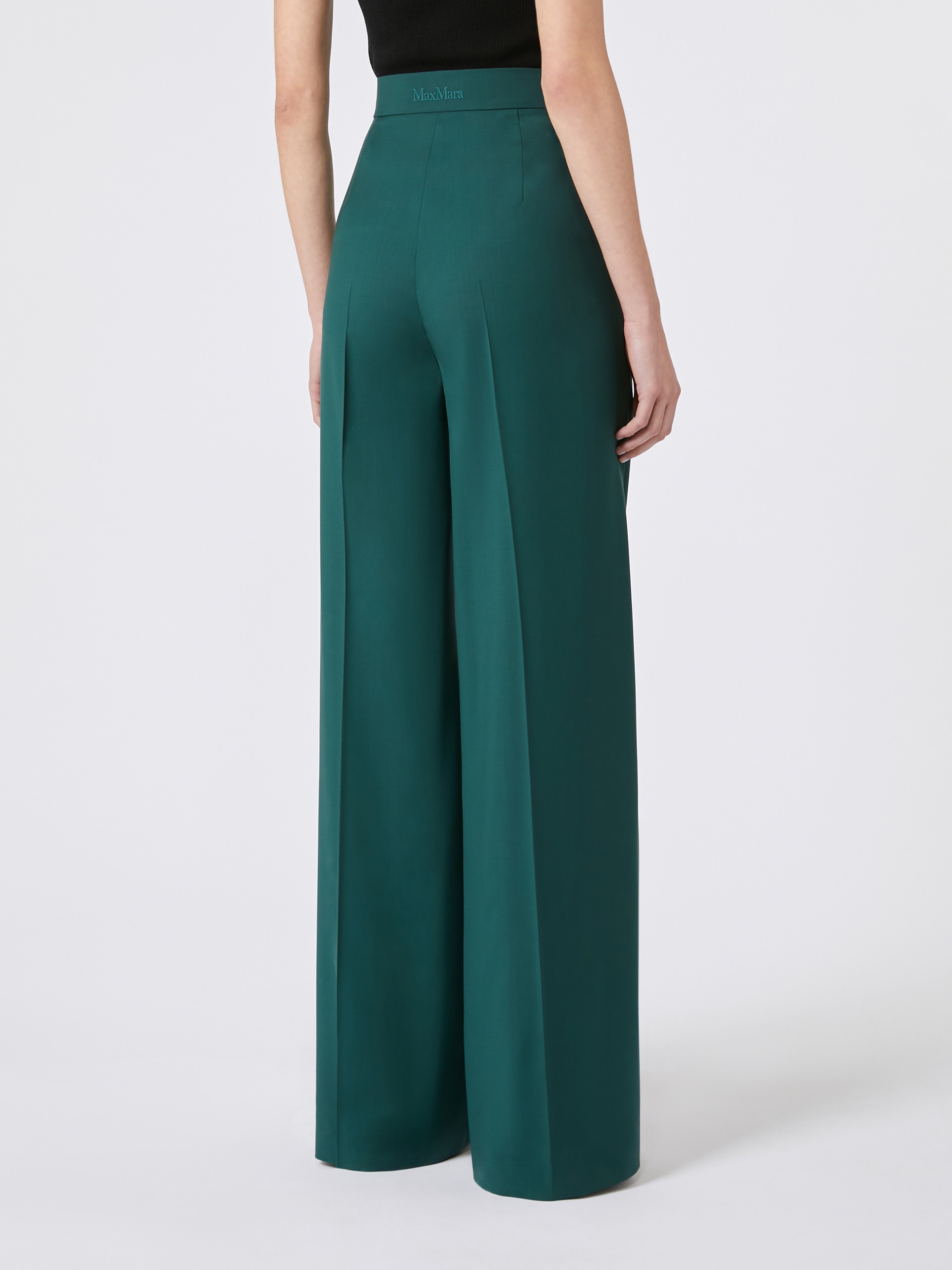 FERNET Straight-fit light wool trousers - 4