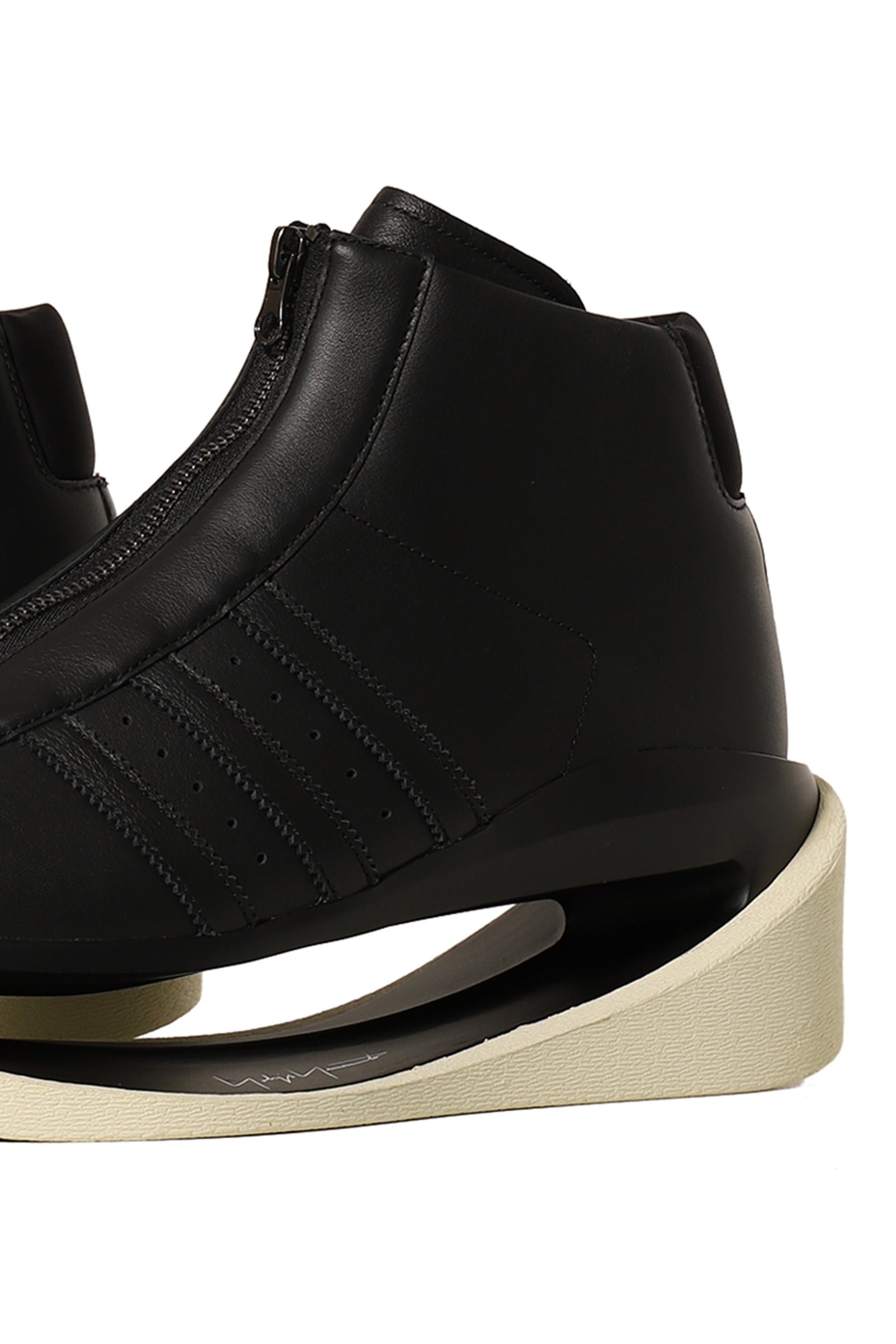 Y-3 GENDO PRO MODEL / BLK BLK CREWHT - 8