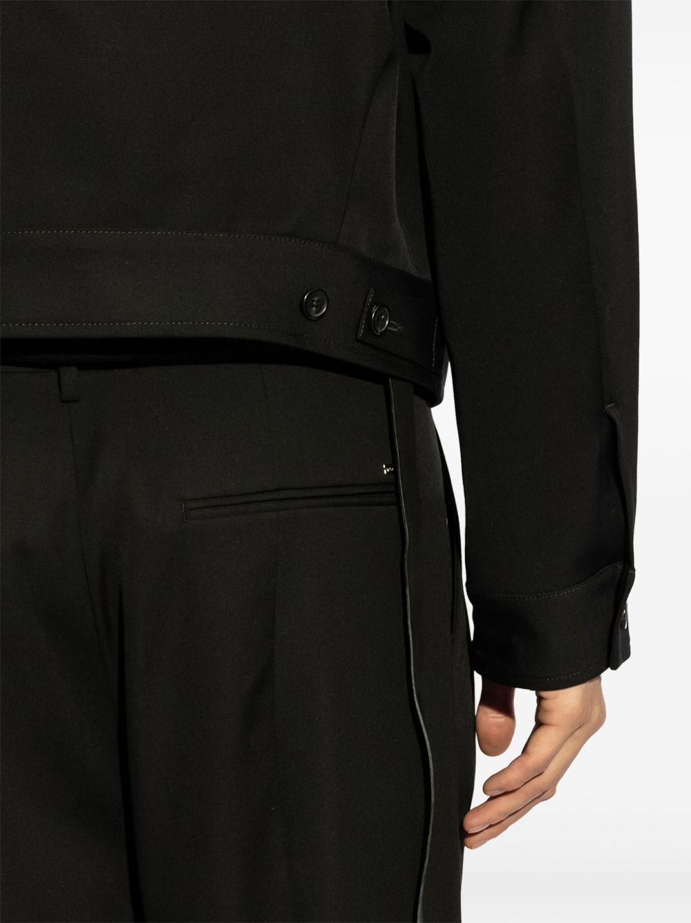 wool bomber jacket - 5