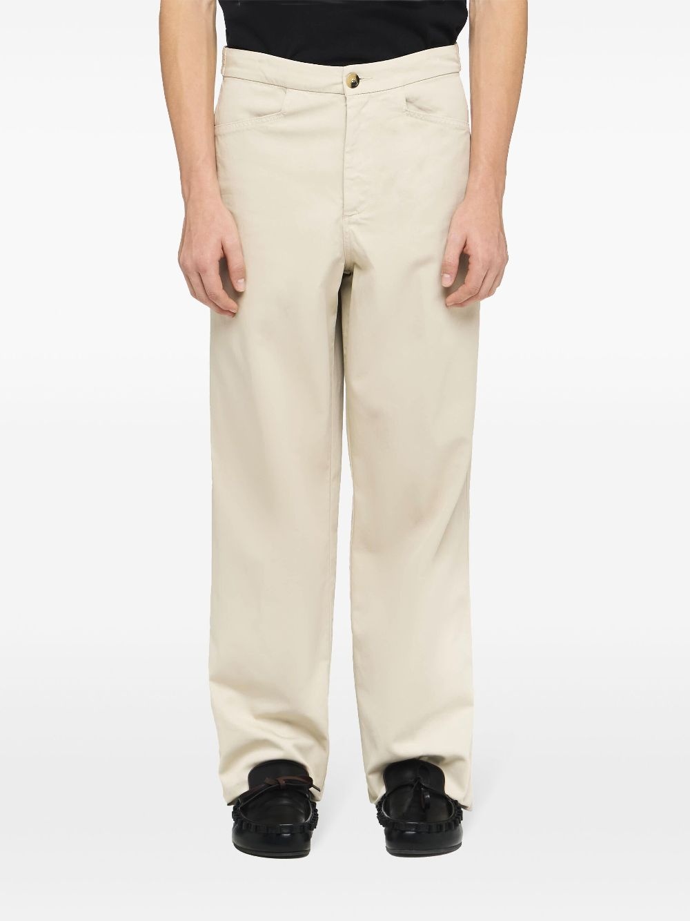 straight-leg trousers - 3