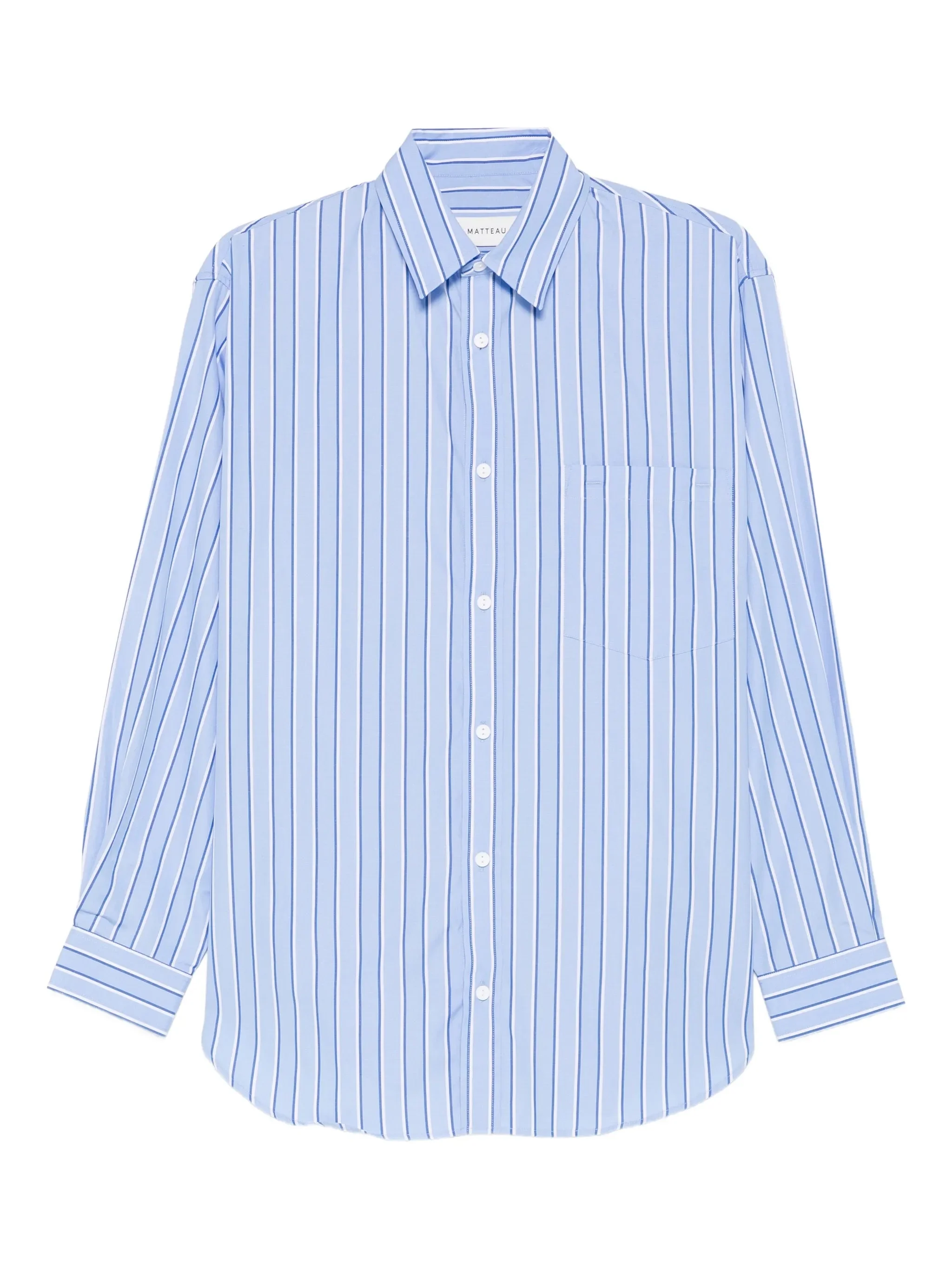 striped classic shirt - 1