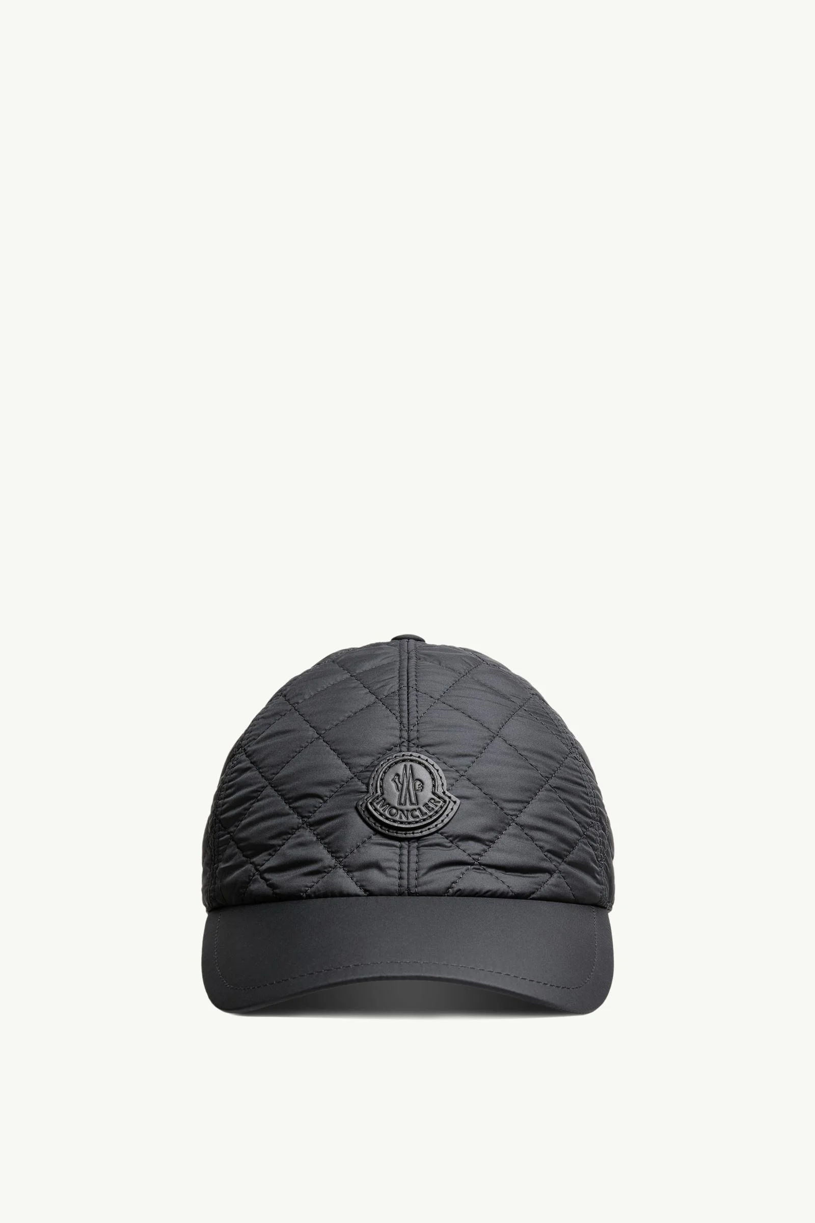 Diamond-Quilted Baseball Cap - 1