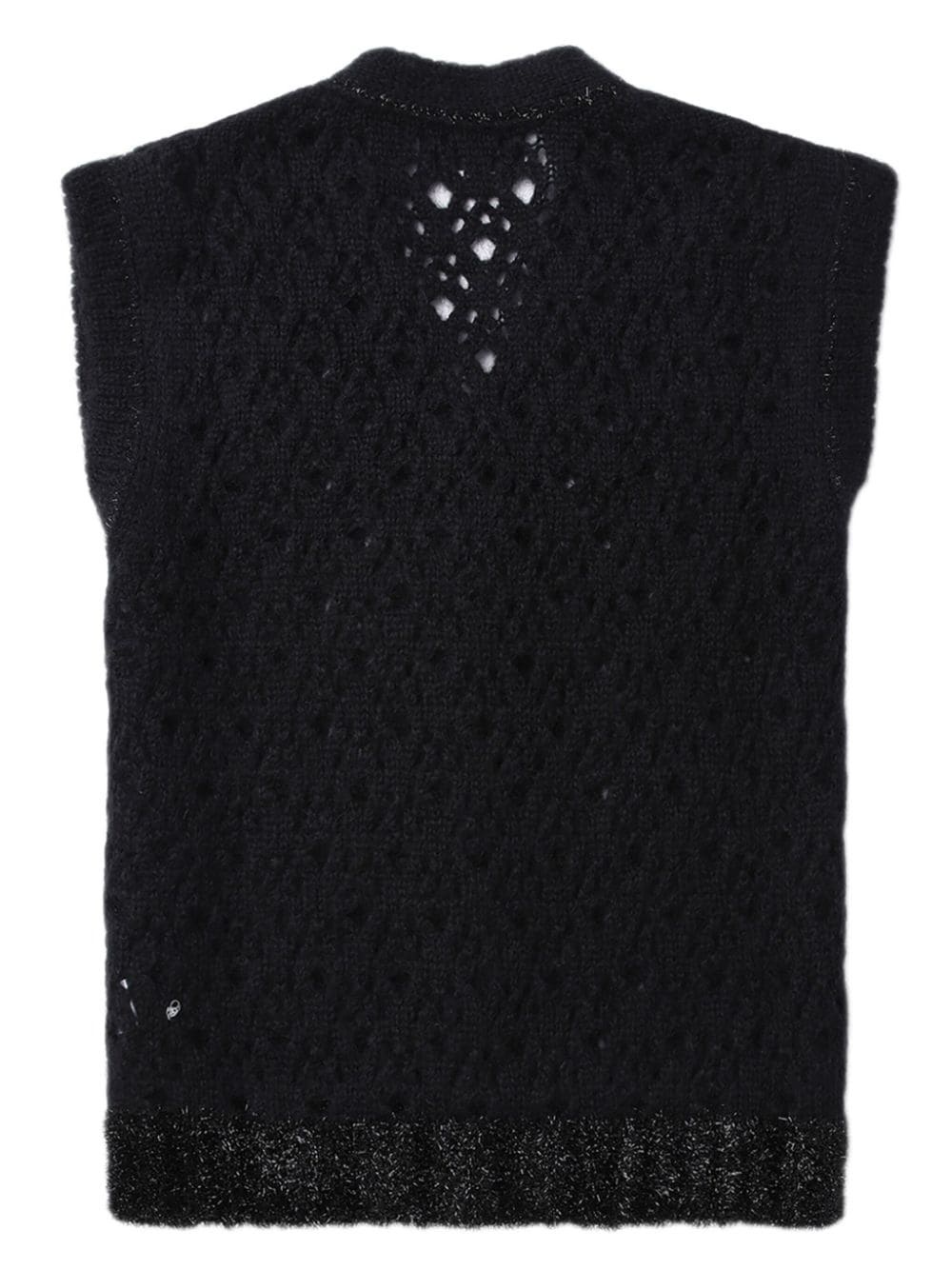 pointelle-knit glittere - 6