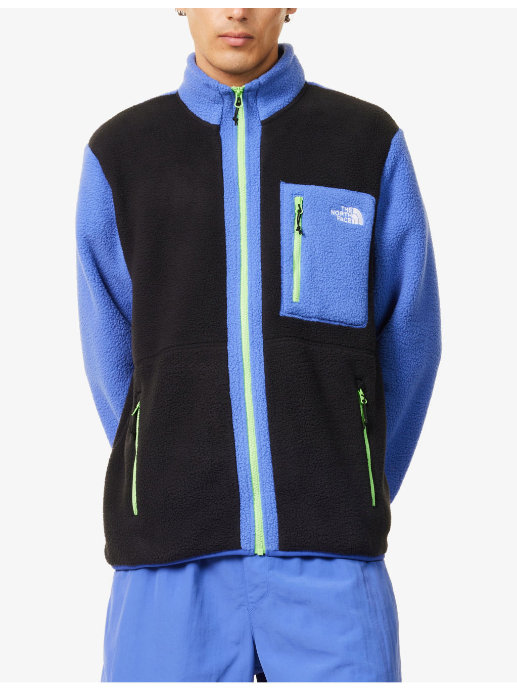 Yumiori Embroidered-Logo Patch Fleece Jacket - 3