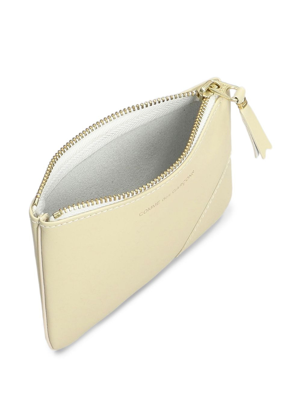 textured leather pouch - 4