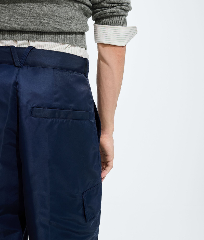 Satin Nylon Cargo Pants 4