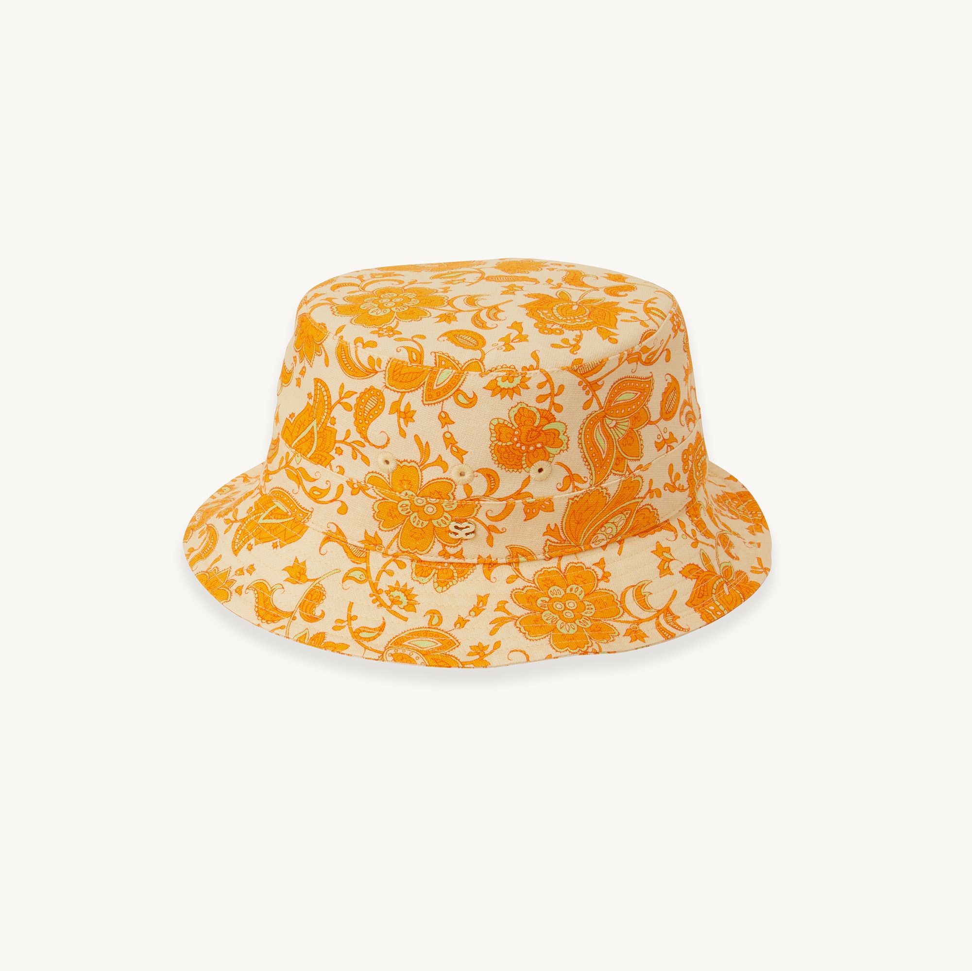 Jacquard fabric bucket hat - 1
