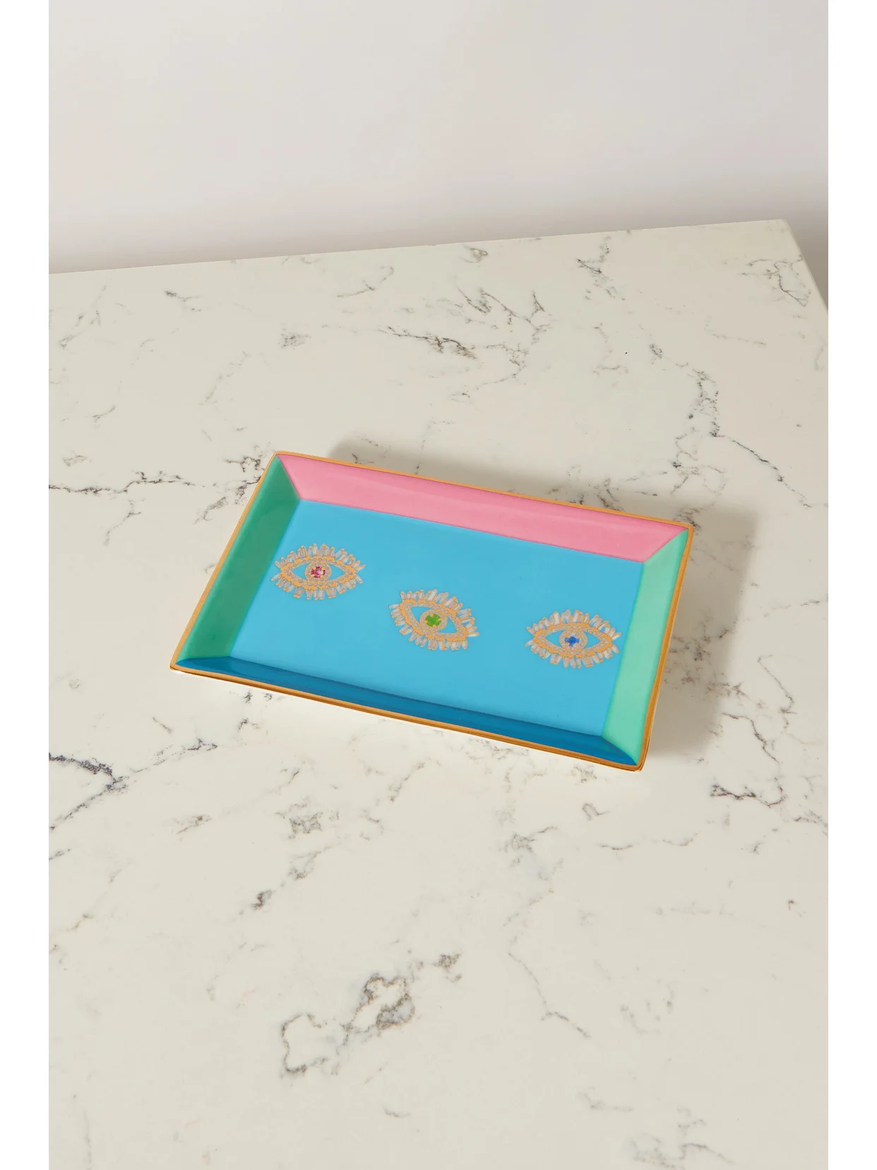 + Jonathan Adler Porcelain Jewelry Tray - 1