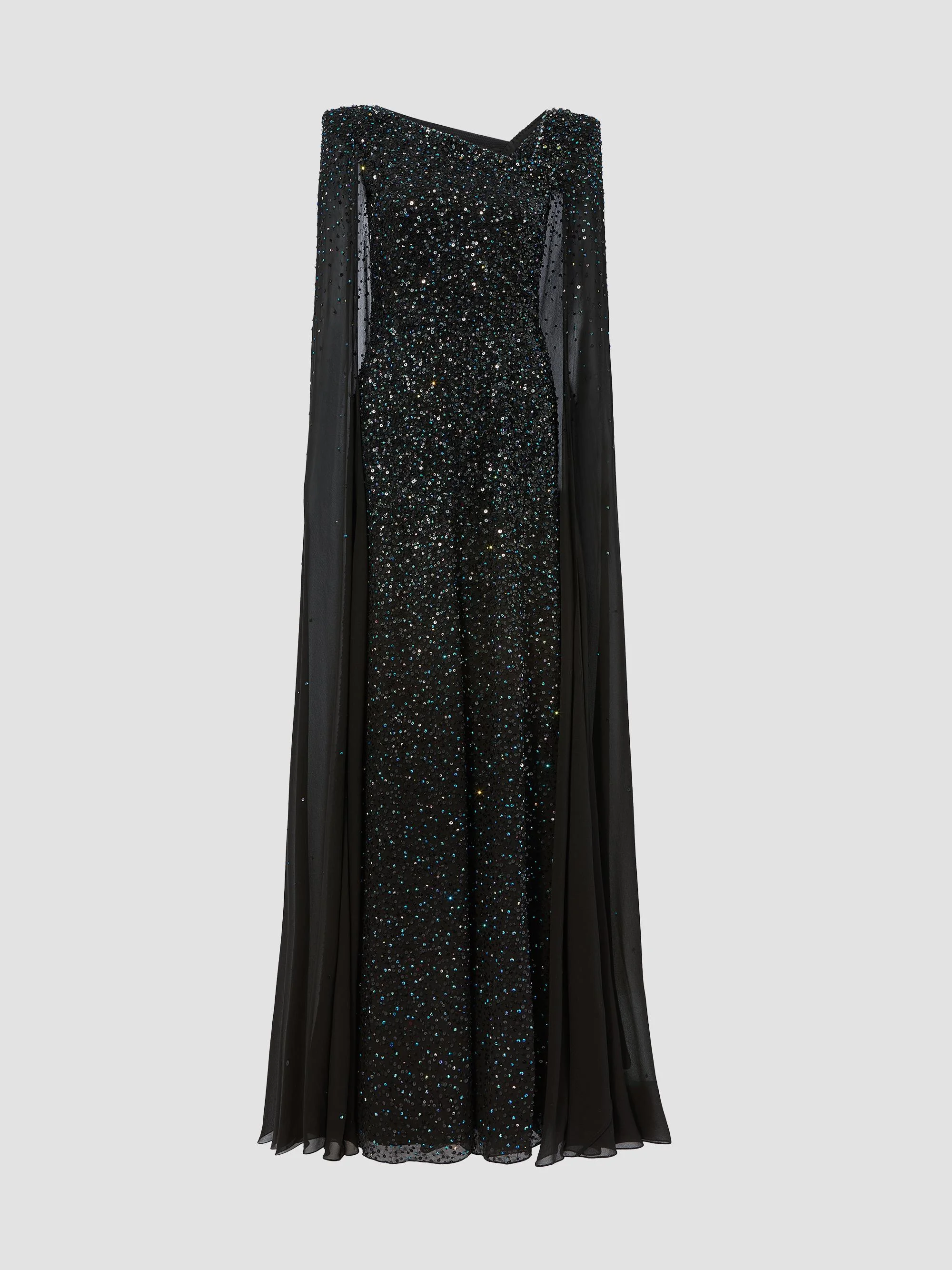 Women's Twilight Embellished Gown - Liquorice - 1