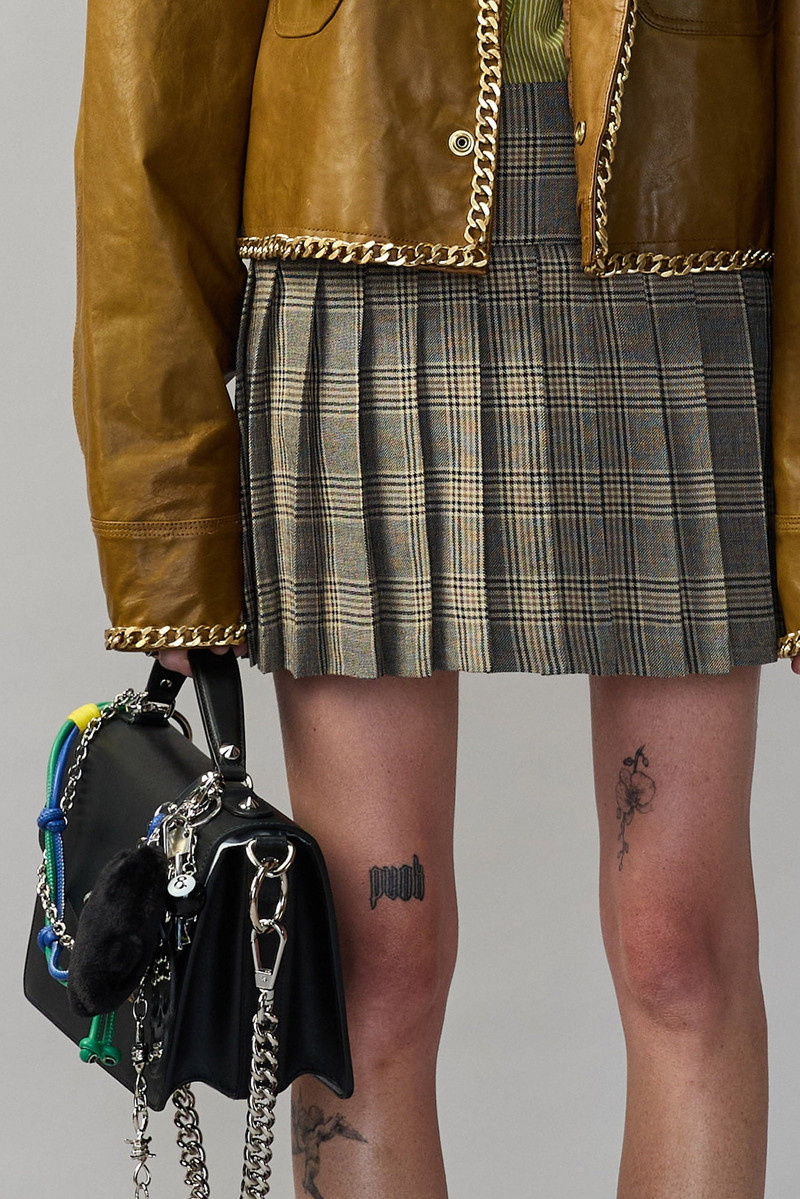 R13 MINI KILT SKIRT outlook