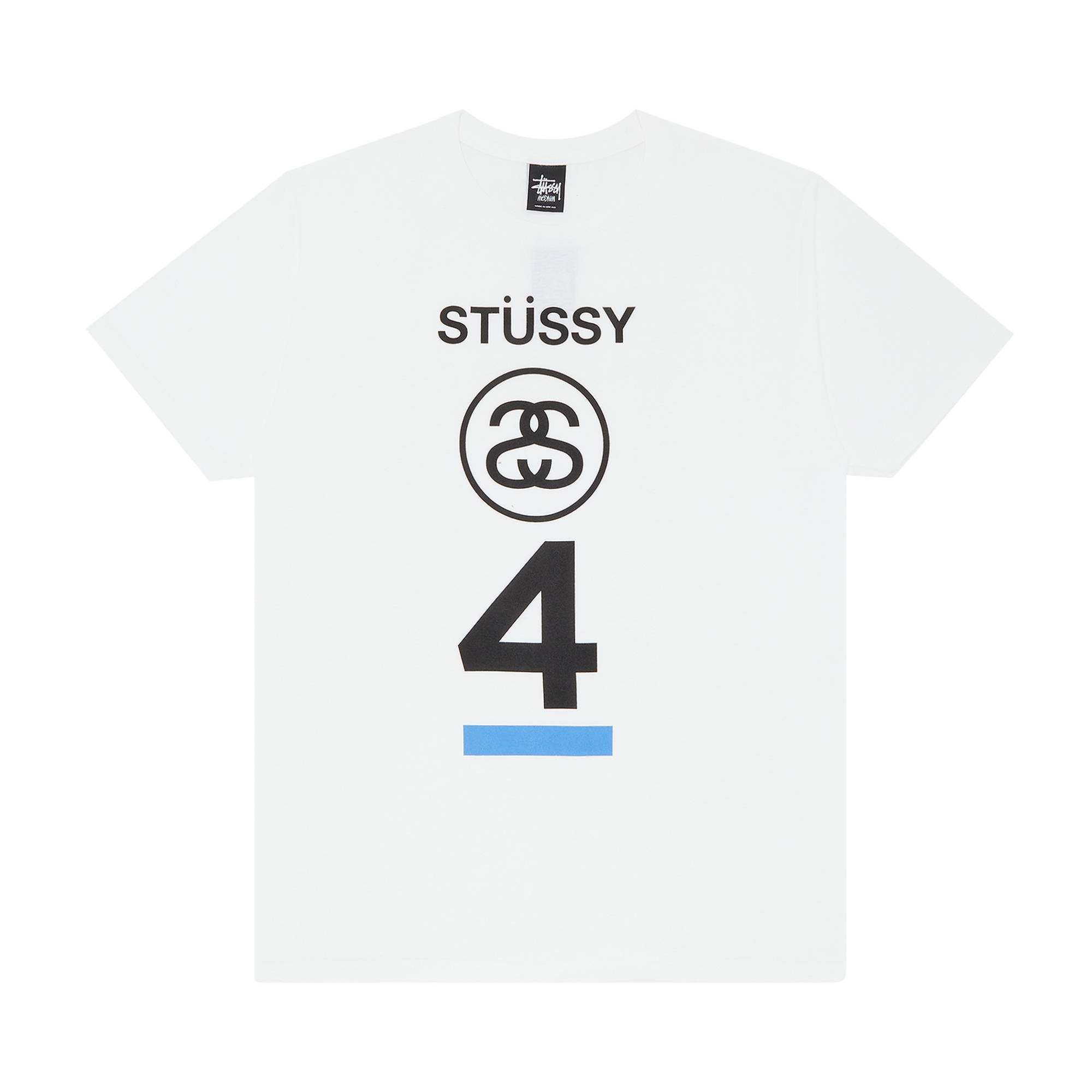 Stussy 4 Stack Tee 'White' - 1