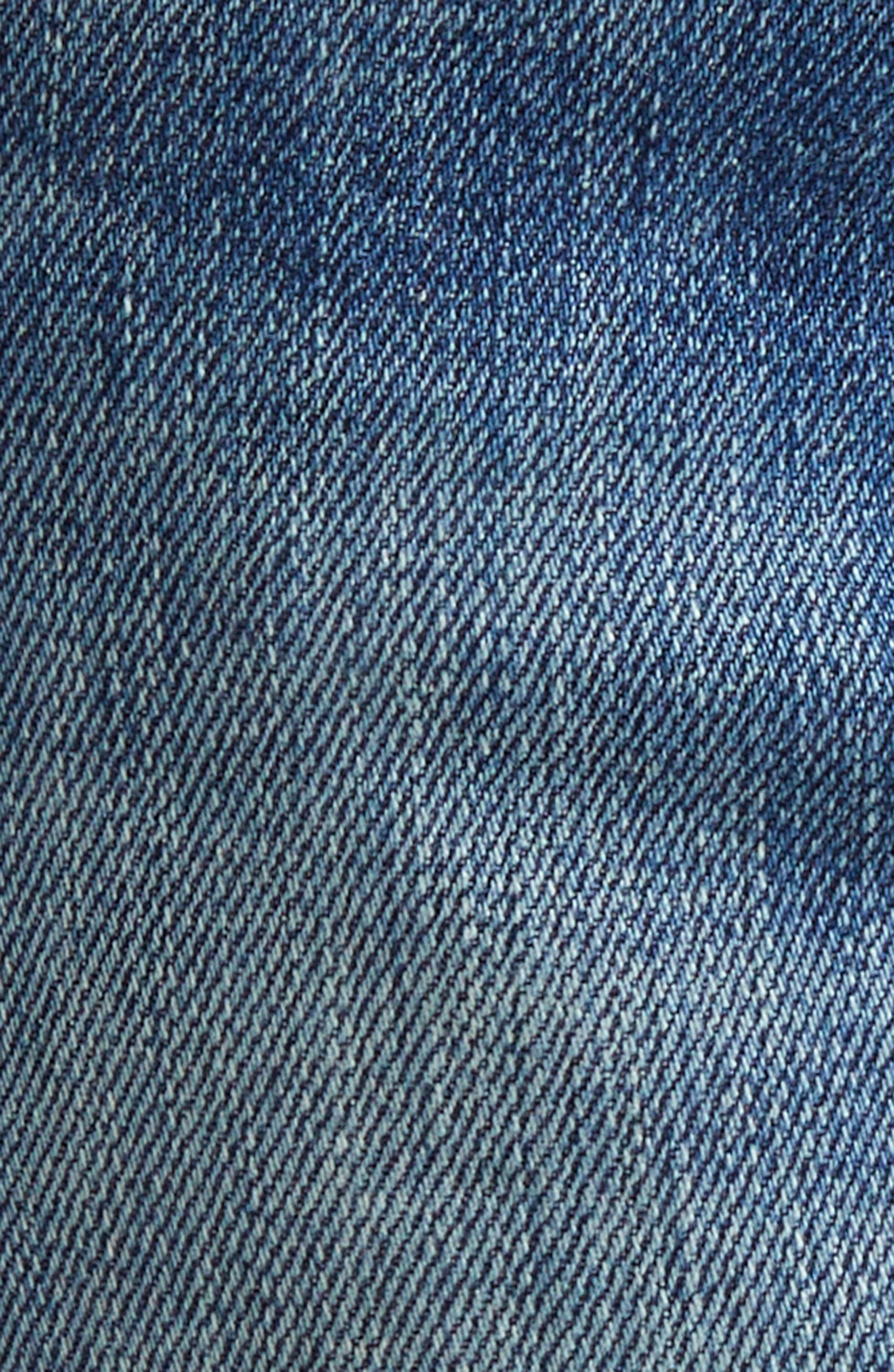 Distressed Bootcut Jeans - 5