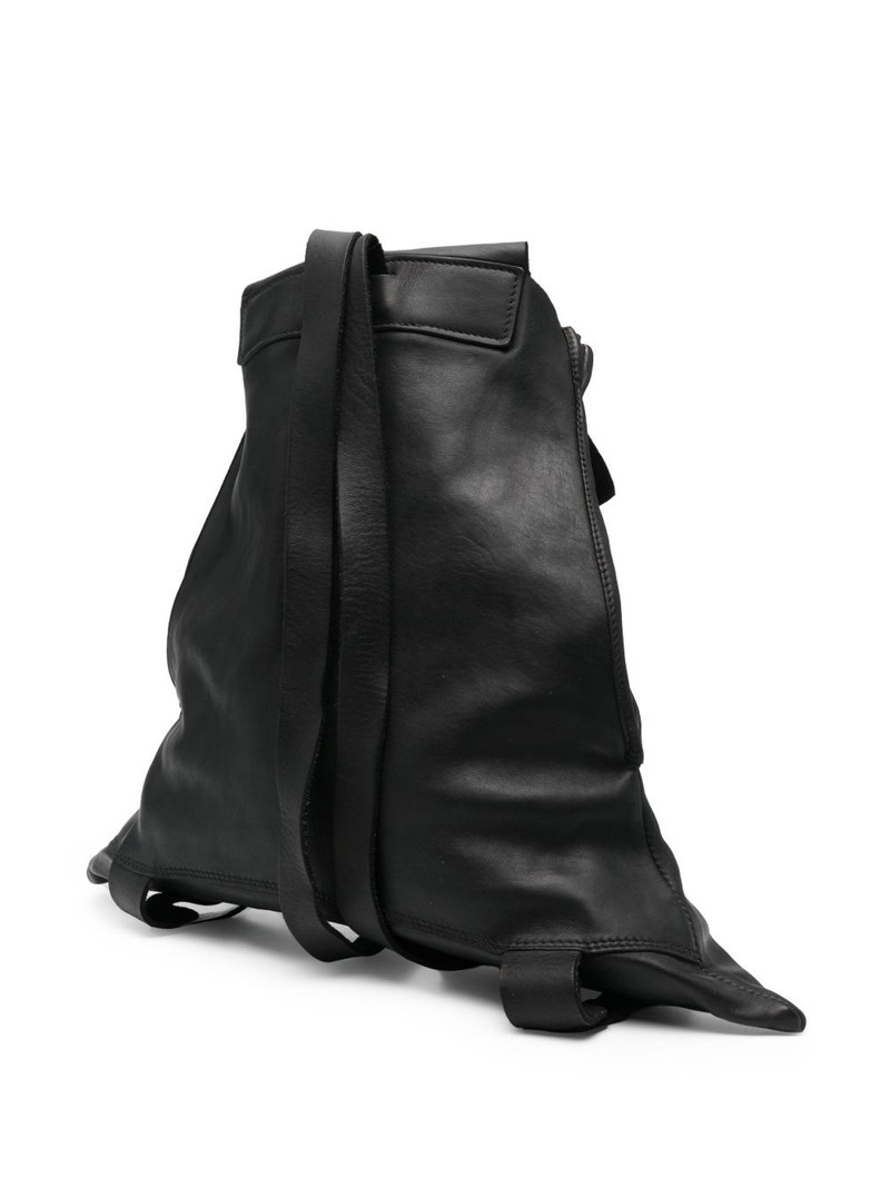 Guidi leather backpack outlook