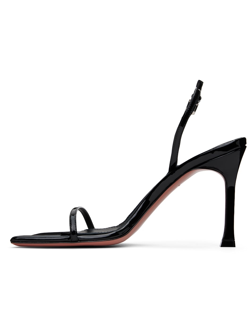 Black Maya Slingback Heeled Sandals - 3