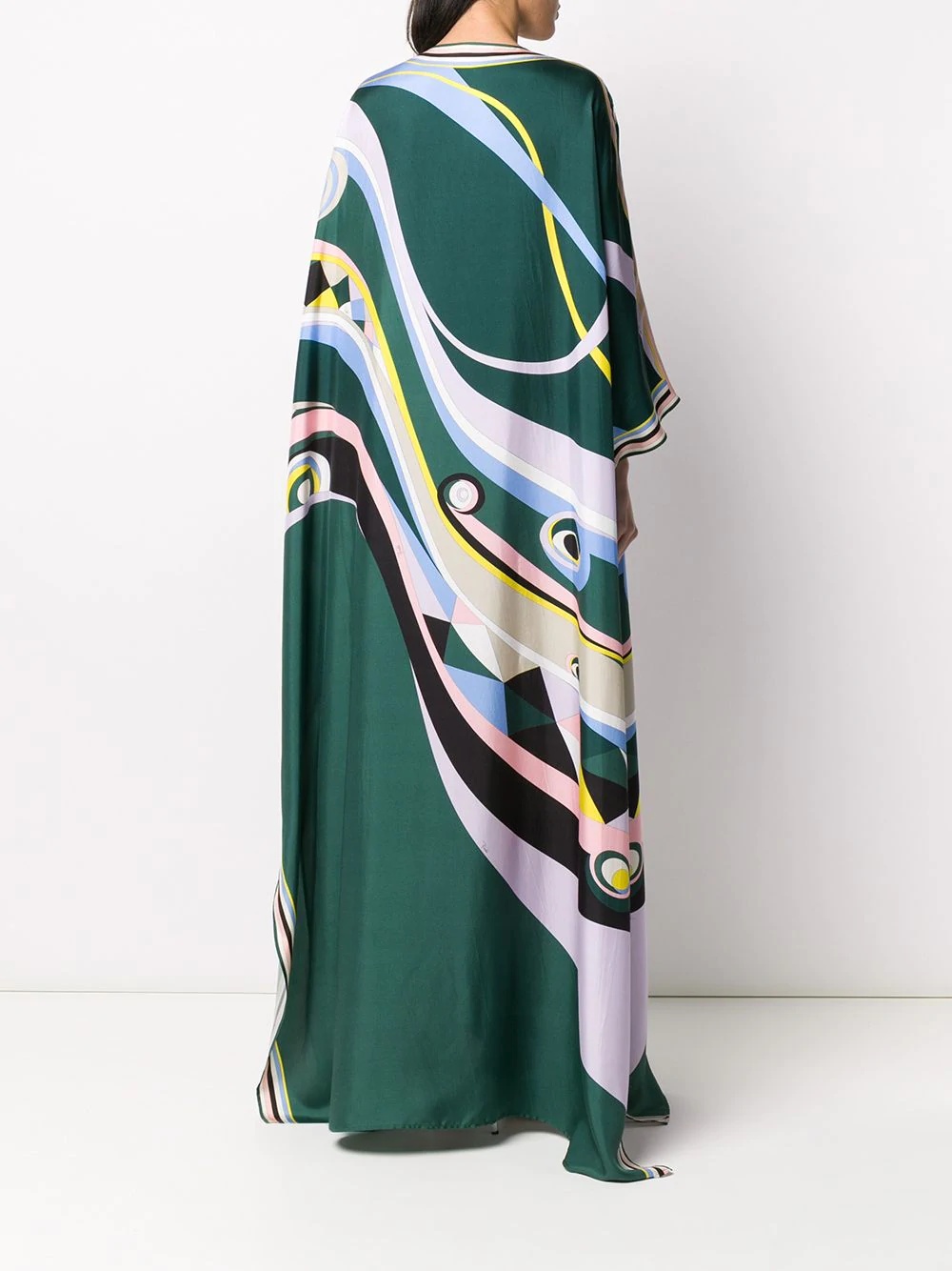 long silk kaftan - 4