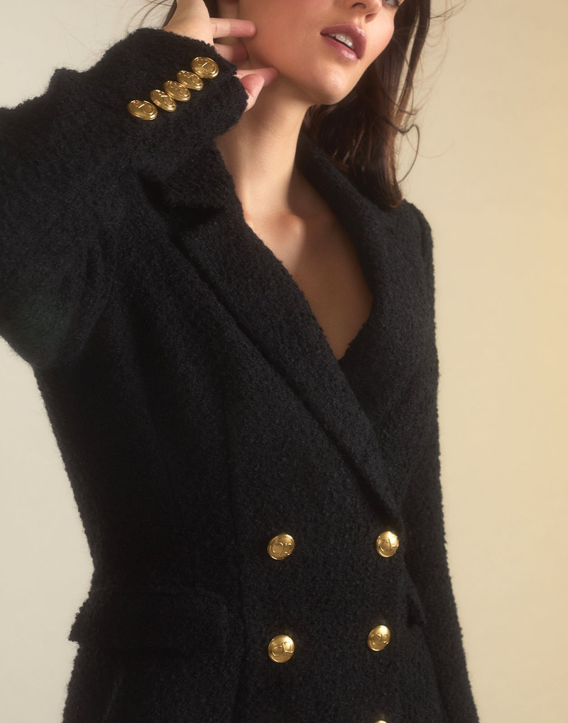 Bardot Bouclé Blazer Dress 8