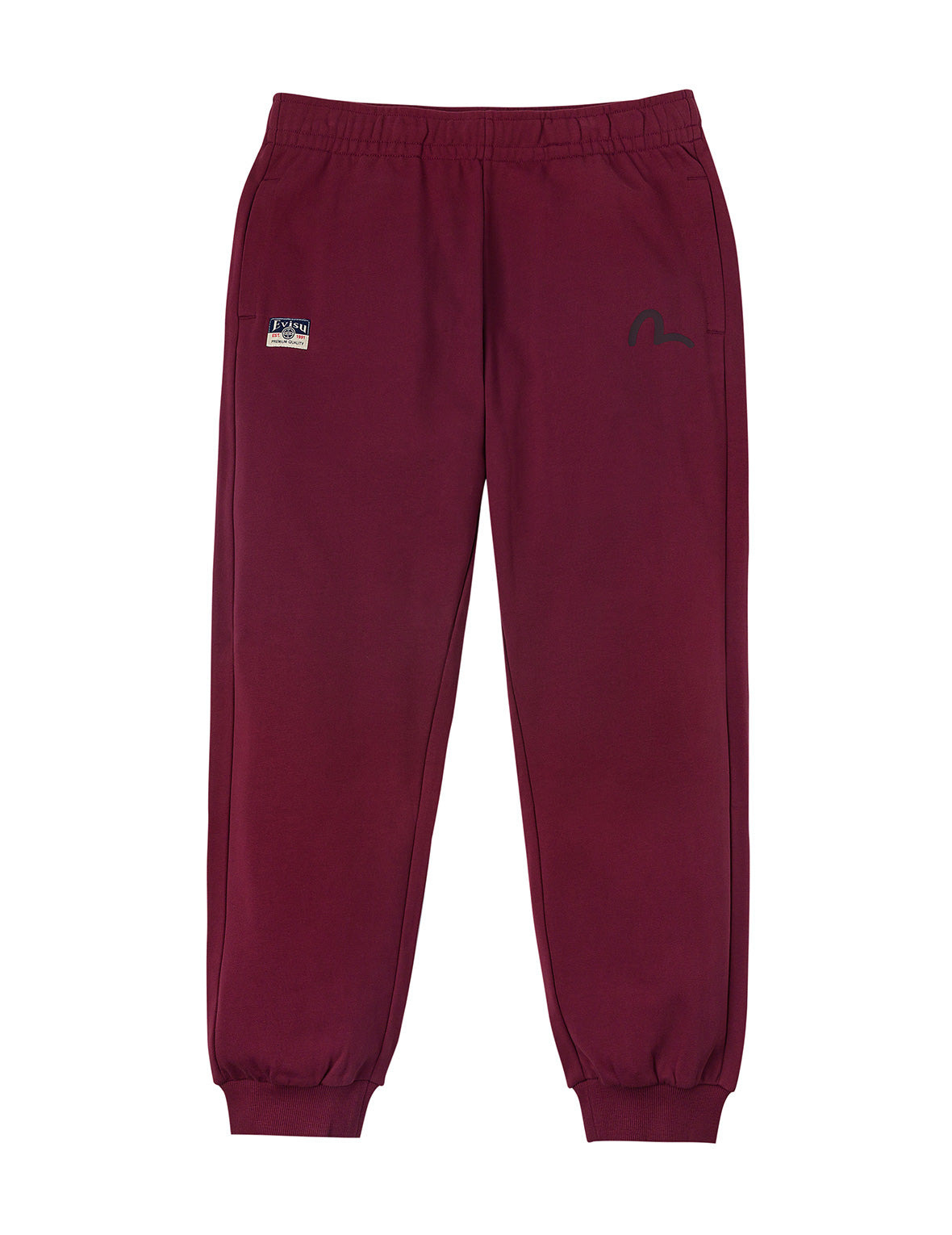 Brushstroke Seagull and Logo Print Straight Fit Sweatpants - 2