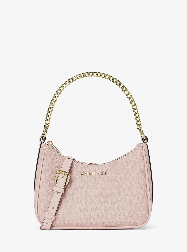 Jet Set Small Signature Logo Convertible Crossbody Bag - 1