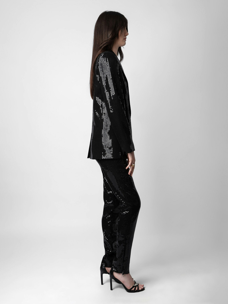Vive Sequin Blazer 4
