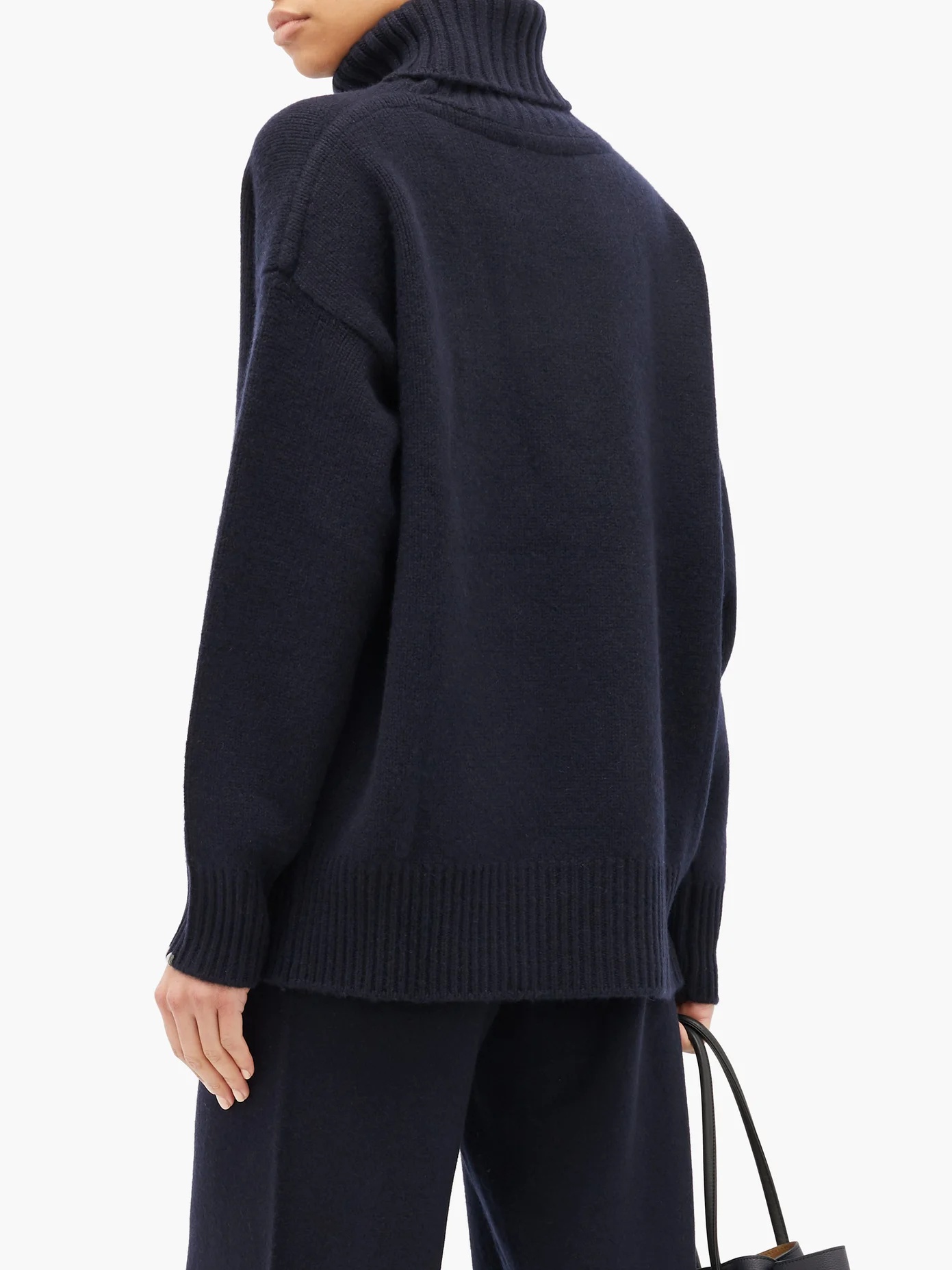 No. 20 Oversize Xtra stretch-cashmere sweater - 5