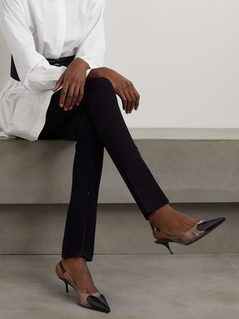 Alaïa HEART SLINGBACKS IN PATENT LAMBSKIN outlook