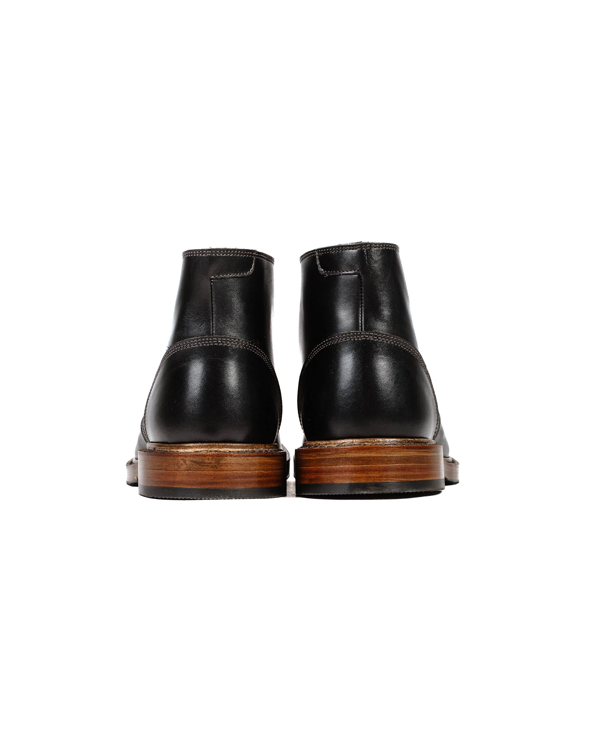 The Steadfast Chukka Boots French Calfskin Black - 4