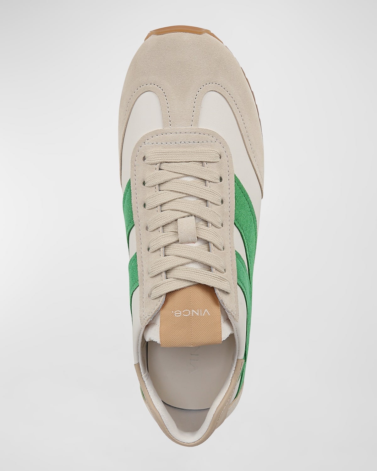 Oasis Mixed Leather Retro Sneakers - 4