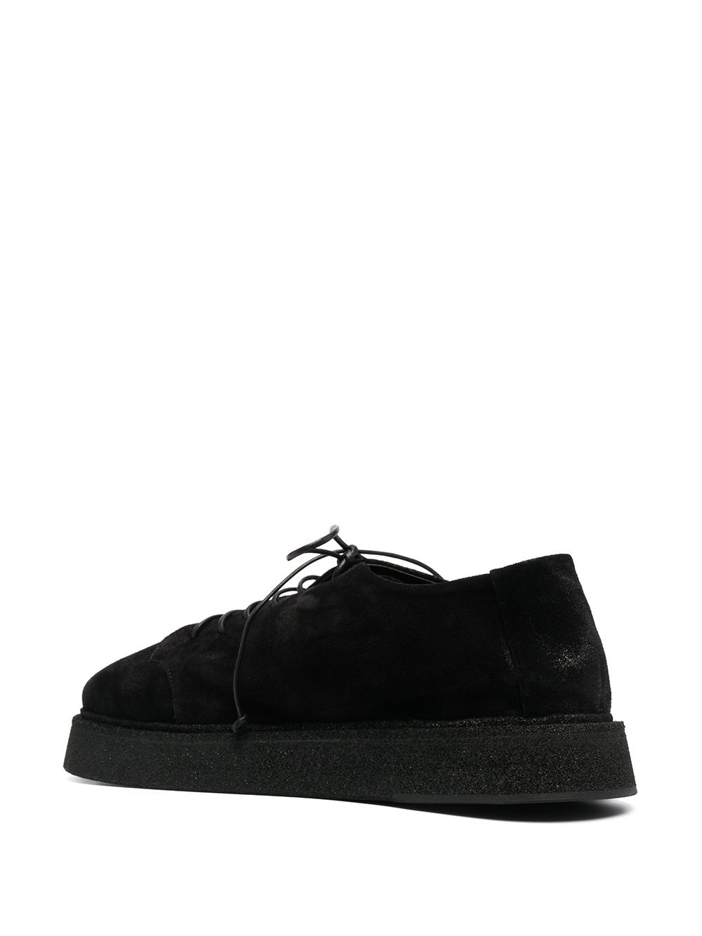 lace-up suede shoes - 3