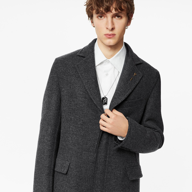 Doubleface Monogram Coat 3